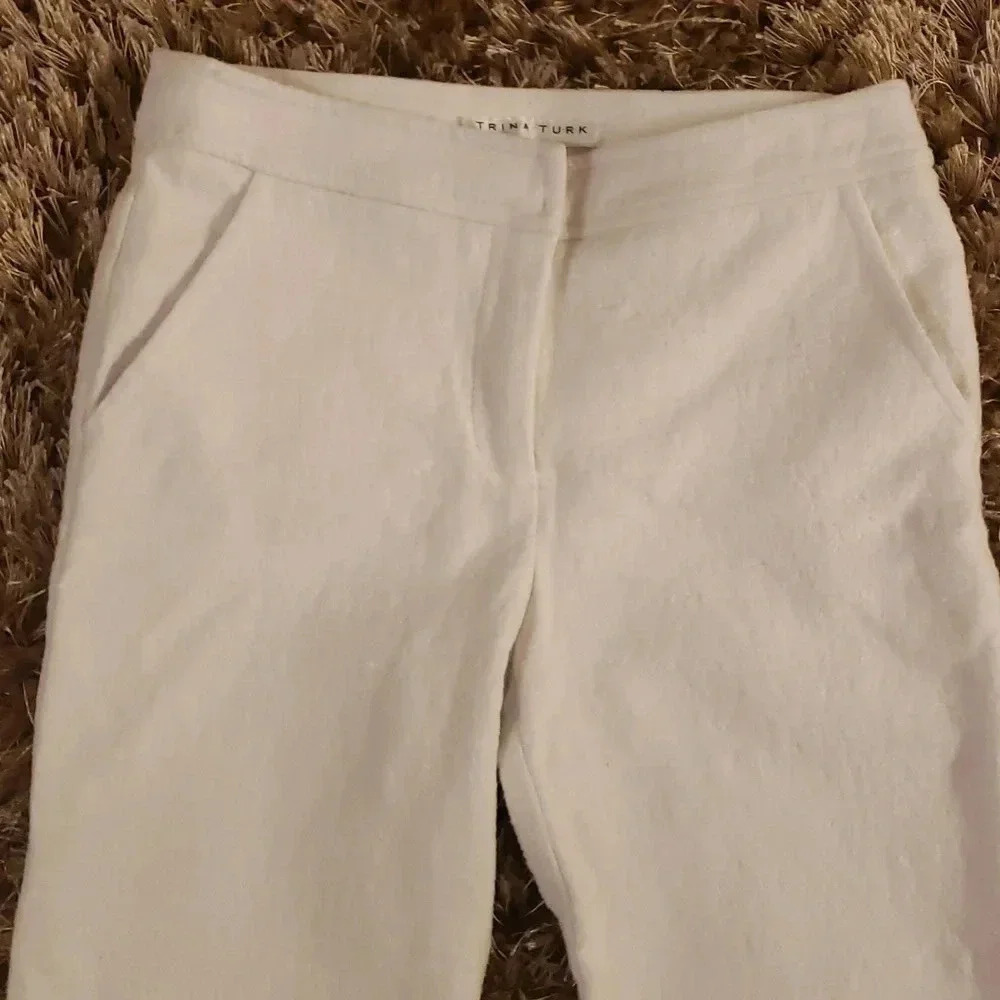 Trina turk cropped pants size S - Picture 3 of 6